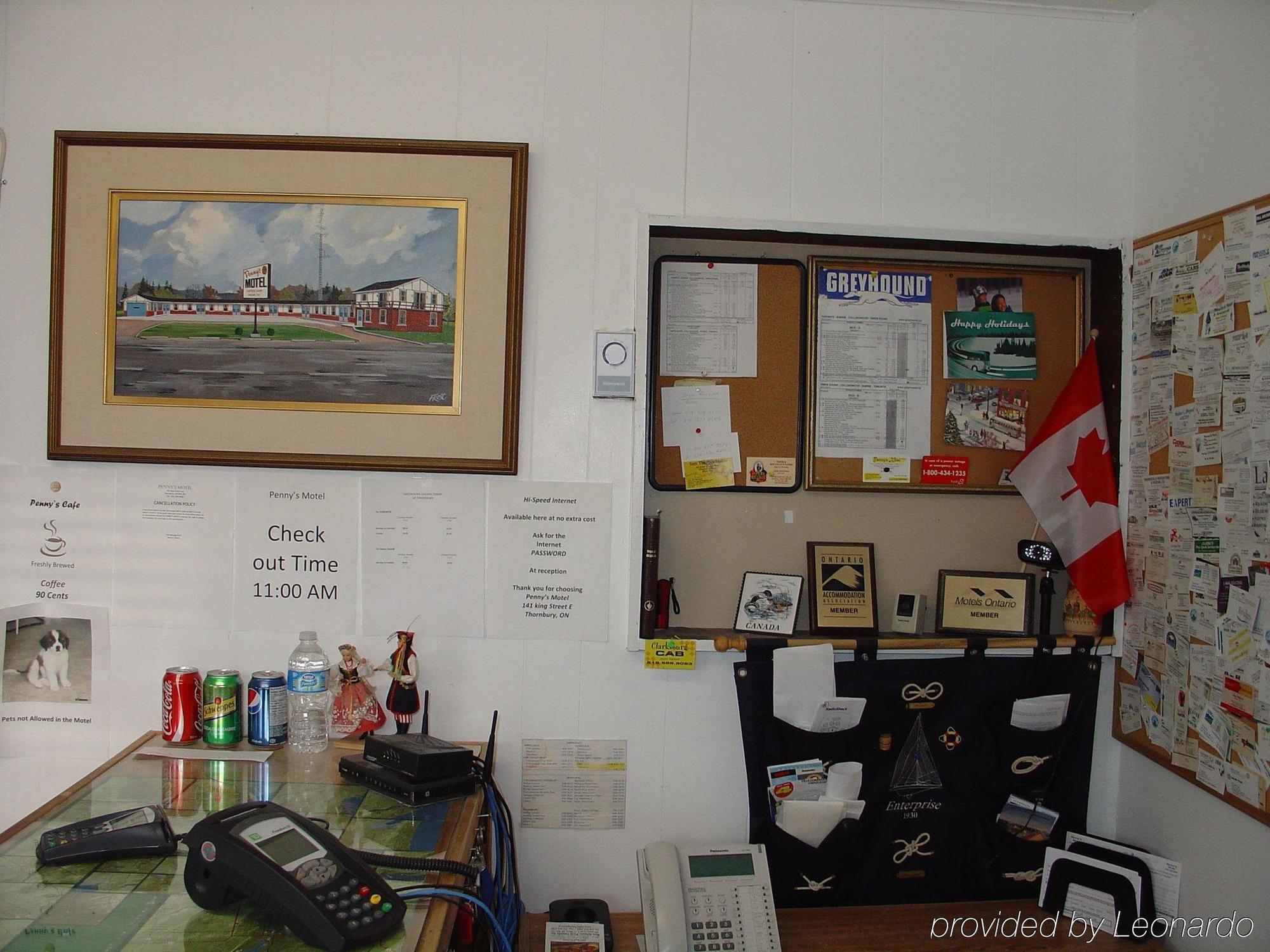 Penny'S Motel Thornbury Interior foto